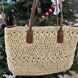 Talbots Woven Bag